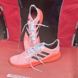 Adidas Women's Bright Orange Athletic Shoes